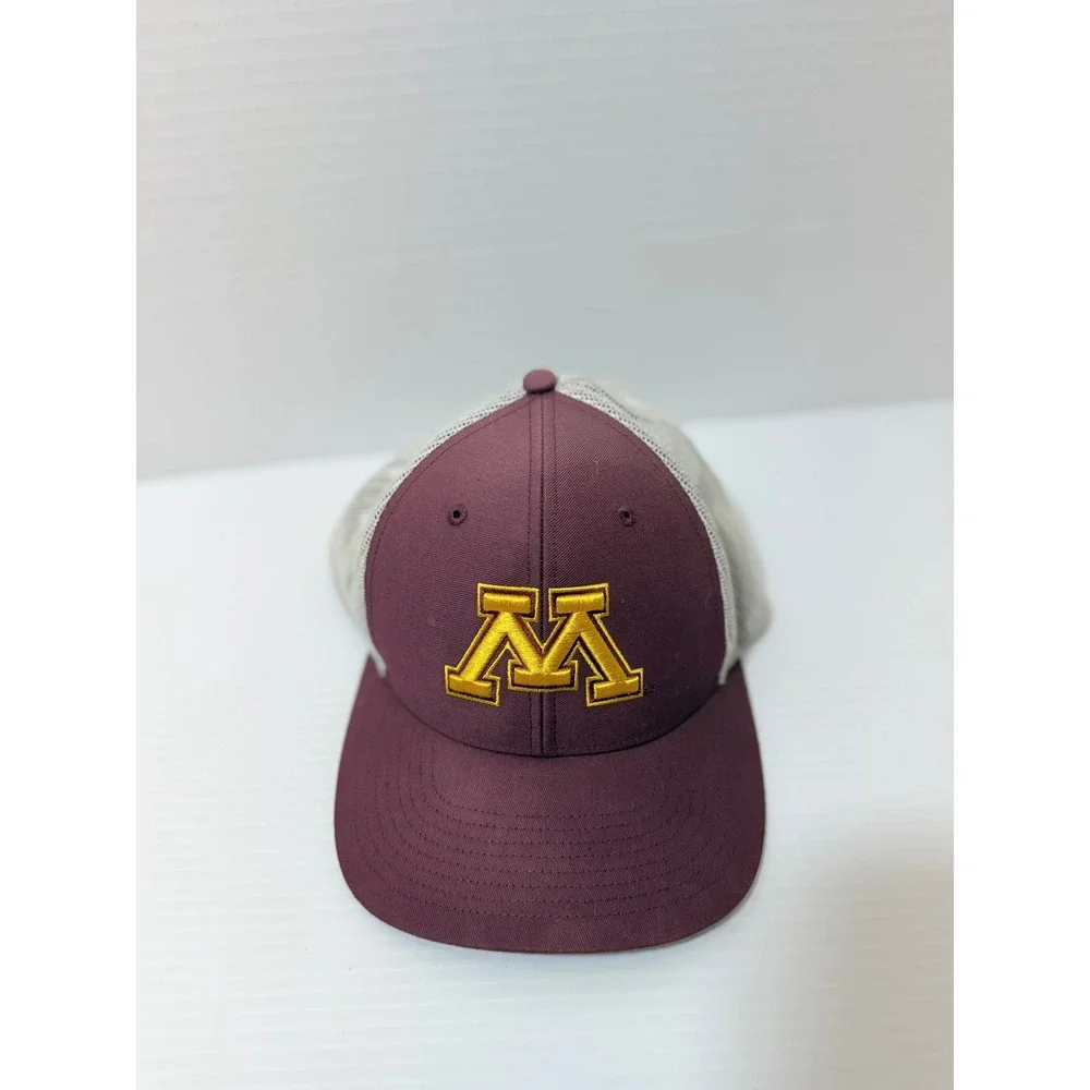 Minnesota Golden Gophers '47‎ Brand Trucker Hat Maroon Gold OSFA Baseball Cap